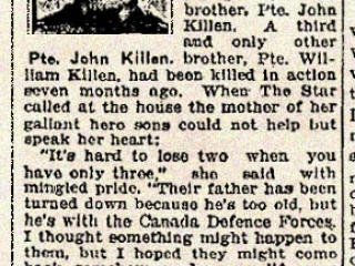 Two sons have fallen